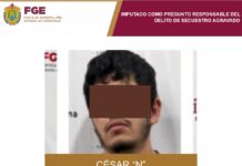 Víctima de secuestro es liberada con vida; presunto responsable queda en prisión preventiva