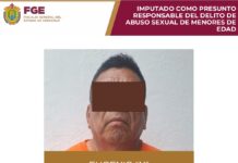 Dictan prisión preventiva a presunto agresor sexual de menor en Coxquihui