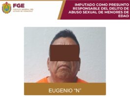 Dictan prisión preventiva a presunto agresor sexual de menor en Coxquihui