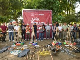 Tras Tequio en el Parque María Enriqueta, anuncia Daniela Griego acciones de embellecimiento en la zona