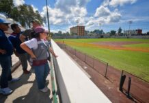 Supervisa alcaldesa de Xalapa avance de obras en el Deportivo Colón y Paseo de Los Lagos