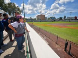Supervisa alcaldesa de Xalapa avance de obras en el Deportivo Colón y Paseo de Los Lagos