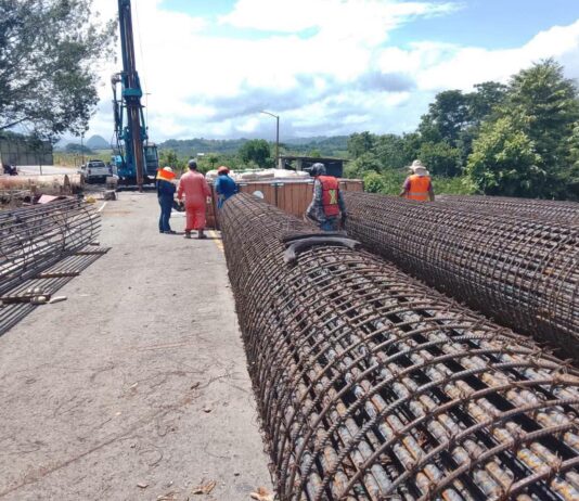 Avanza reconstrucción del puente Misantla para reactivar conectividad en región centro-norte de Veracruz