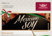 Asiste al concierto Mexicano soy, en el Museo de Arte del Estado de Veracruz