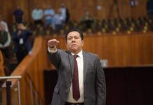 Elige Congreso del Estado a Eric Domínguez titular del Orfis