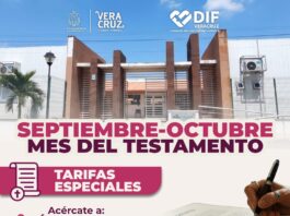 Extiende DIF Municipal de Veracruz campaña del Mes del Testamento hasta octubre