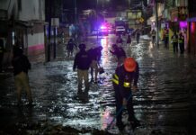 Por lluvias en Xalapa, deslizamientos, inundaciones y el deceso de dos personas; continúan recorridos y evaluación de daños