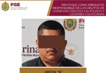Dictan prisión preventiva contra objetivo prioritario por homicidio y lesiones en Coscomatepec