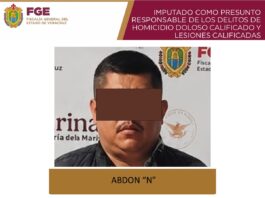 Dictan prisión preventiva contra objetivo prioritario por homicidio y lesiones en Coscomatepec