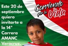 AMANC Veracruz alista la 14ª Carrera “Corriendo por la Vida”