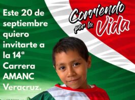 AMANC Veracruz alista la 14ª Carrera “Corriendo por la Vida”