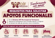 Abre el DIF Municipal de Tantoyuca registro para la entrega de apoyos funcionales a sectores vulnerables