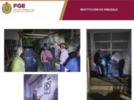 Restituyen inmueble a víctimas por caso relacionado con el denominado “cártel inmobiliario” en Xalapa