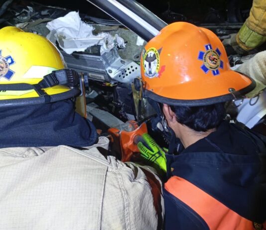 Mueren dos militares y uno más resulta gravemente herido tras choque frontal en la Xalapa-Perote