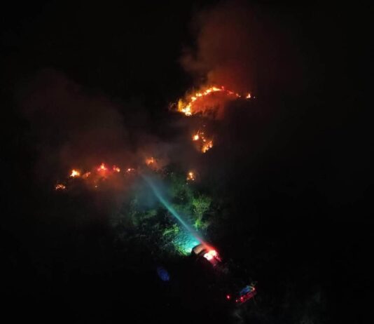 Coordinan corporaciones municipales de Tantoyuca respuesta inmediata ante incendio en Tampatel