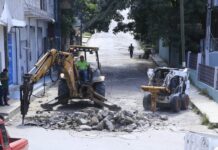 Inician obras de pavimentación e infraestructura básica en calles de la colonia La Reforma en Tantoyuca