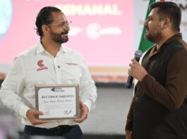 Pedro Miguel Rosaldo García recibe reconocimiento por apoyo a proyectos artísticos y culturales