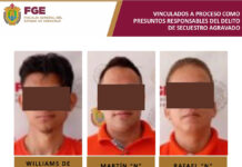 Vinculados a proceso tres presuntos responsables de secuestro agravado en Amatlán de los Reyes