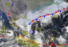 La noche de este lunes llegará el Frente Frío 1 a Veracruz: Conagua