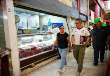Daniela Griego encabezó recorrido de valoración de infraestructura en mercados de la ciudad