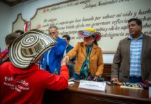 Xalapa recibe a la Fundación Musical de Colombia; autoridades municipales dan la bienvenida