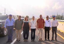 Presidenta Claudia Sheinbaum inaugura puente de acceso al Puerto de Veracruz; es uno de los 400 puentes que se construirán en el sexenio