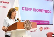 Gobernadora acelera digitalización del Registro Civil; Veracruz pasa de 6 a 45 municipios