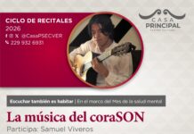 Ciclo de recitales musicales durante octubre, en el Centro Cultural Casa Principal