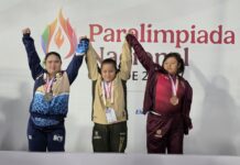 Gran jornada de medallas para Veracruz en la Paralimpiada Nacional