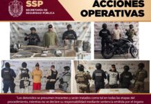 11 personas detenidas y casi 100 dosis de presuntas sustancias ilícitas, en acciones operativas