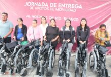 Beneficencia Pública entrega 126 apoyos de movilidad al Hospital de Río Blanco