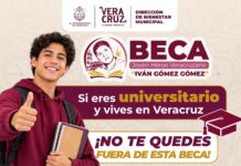 Amplía Ayuntamiento de Veracruz plazo de prerregistro y carga de documentos para beca municipal universitaria