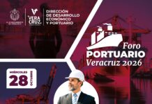 Impulsa Rosa María el Primer Foro Portuario Veracruz 2026 para fortalecer el desarrollo económico