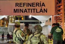 Confirma Pemex dos trabajadores lesionados tras ataque armado en la refinería de Minatitlán