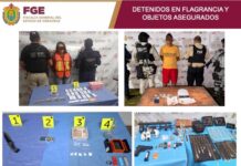37 cateos en 25 municipios de Veracruz dejan 28 detenidos e indicios asegurados