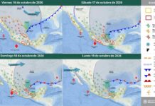 Mantiene Veracruz Alerta Gris por lluvias intensas y evento de Norte: SPC