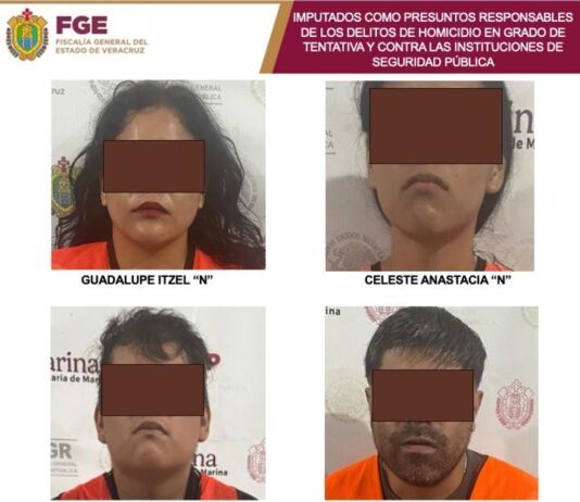 Cuatro imputados por ataque a policías durante cateo en Orizaba quedan en prisión preventiva