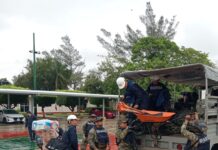 Se intensifican lluvias en el sur de Veracruz; SPC mantienen vigilancia de ríos y costas