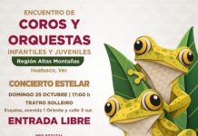 Huatusco, sede del Encuentro de Coros y Orquestas Infantiles y Juveniles