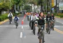 Con temática de Todos Santos, familias disfrutaron la quinta edición de la Ruta Recreativa
