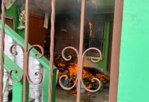 Incendio en vivienda de la unidad habitacional Fovissste en Xalapa moviliza a bomberos