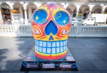 Recorre la Ruta de Calaveras Monumentales en el Centro Histórico y vota por tus favoritas
