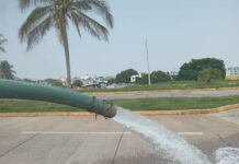 CMAS fortalece el abasto de agua en Olmeca con instalación de generadores ante falta de energía