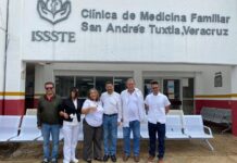 Supervisa Martí Batres dos unidades de primer nivel del ISSSTE en Veracruz que atienden a más de 30 mil 500 derechohabientes