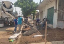 Coatzacoalcos suma 23 mil metros cuadrados de calles rehabilitadas en nueve meses: Pedro Miguel Rosaldo
