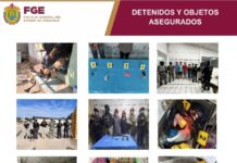 18 cateos en 15 municipios de Veracruz dejan 15 detenidos y fortalecen acciones contra el delito