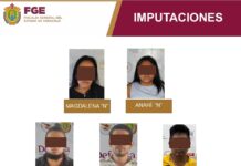 Cinco imputados por extorsión enfrentan procesos penales en Veracruz
