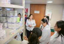 Rocío Nahle supervisa Hospital General de Boca del Río; suma 31 unidades revisadas