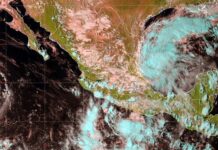 Se formó la depresión tropical Nueve en el golfo de México