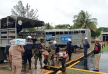 Marina implementa acciones preventivas ante el frente frío No. 2 en Veracruz y Tamaulipas